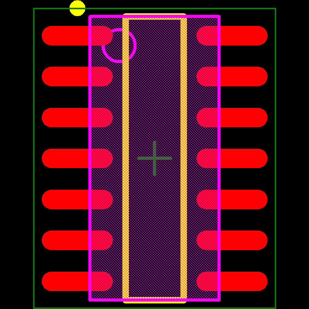 ADM3491ARZ-REEL7 Footprint - Analog Devices