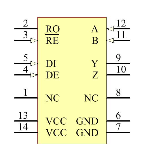 ADM3491ARZ-REEL7 Symbol - Analog Devices