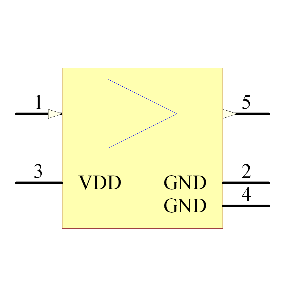 TC4421AVAT Symbol - Microchip