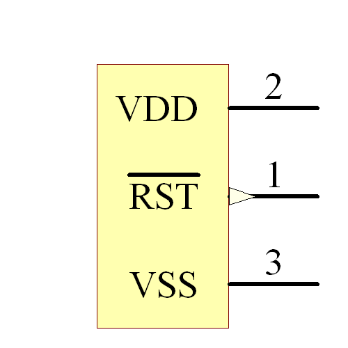 MCP102T-300E/LB Symbol - Microchip