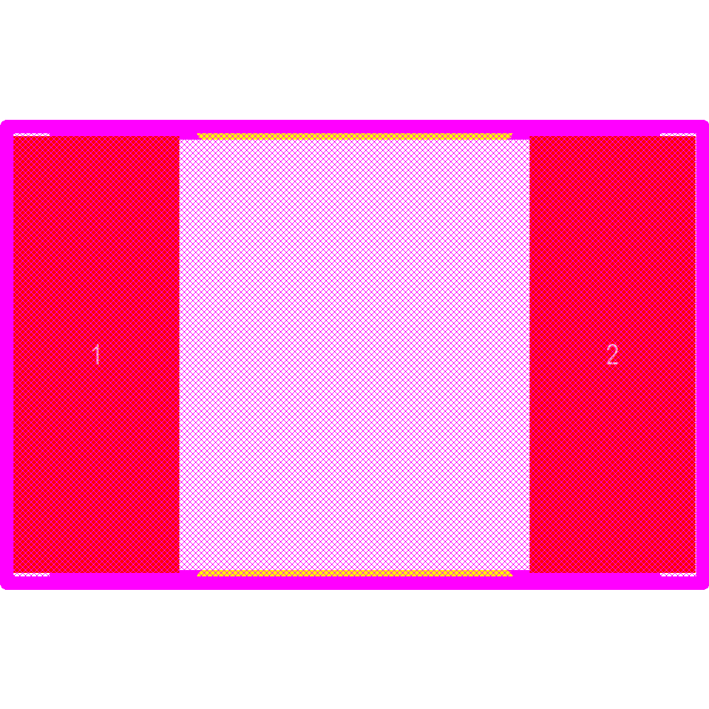 MF-GSMF300/36X-2 Footprint - Bourns