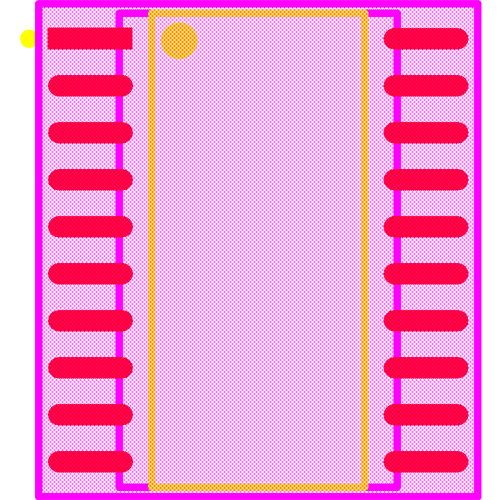 ADM3057EBRWZ Footprint - Analog Devices