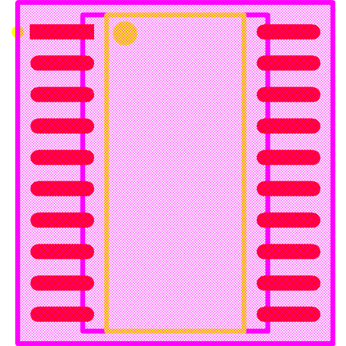 ADM3057EBRWZ Footprint - Analog Devices