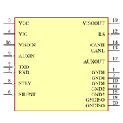 ADM3057EBRWZ Symbol - Analog Devices