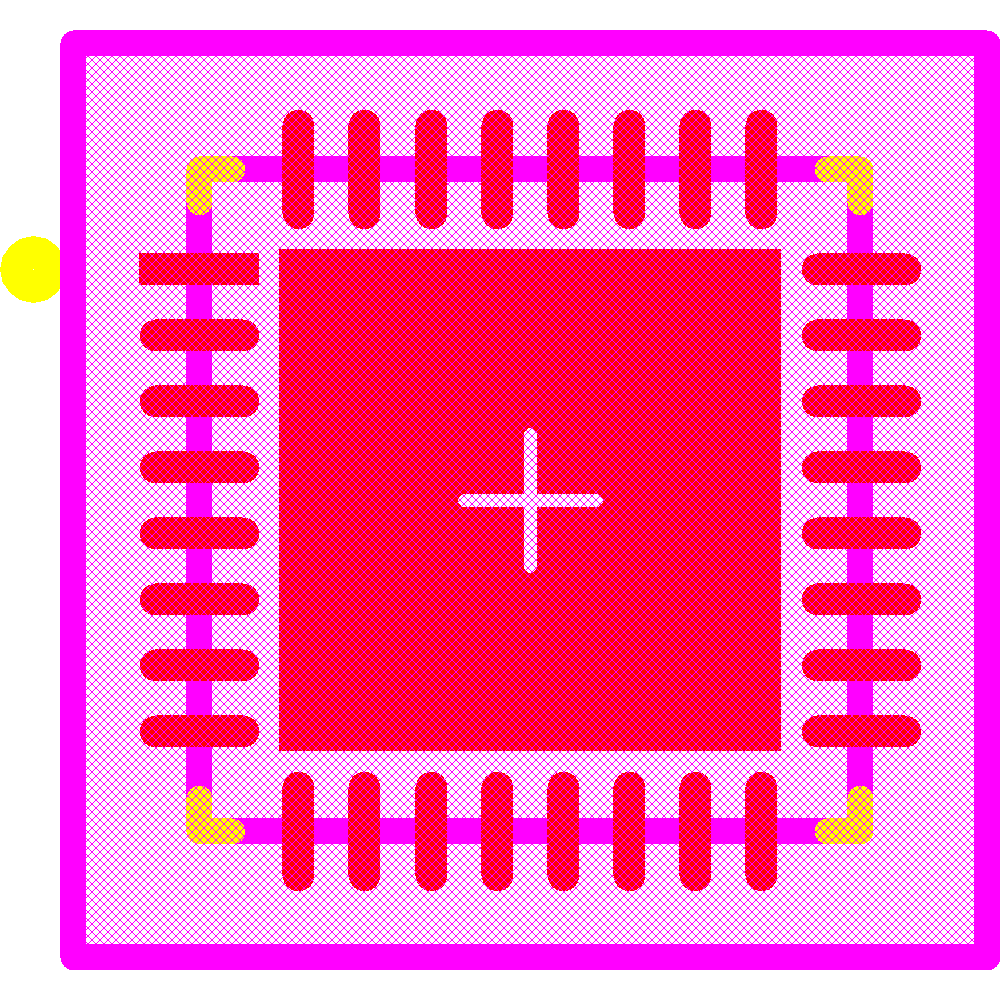 ADXL1005BCPZ-RL7 Footprint - Analog Devices