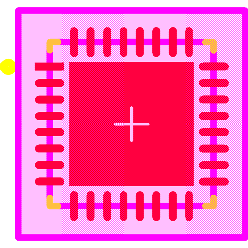 ADXL1005BCPZ-RL7 Footprint - Analog Devices