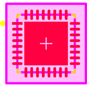 ADXL1005BCPZ-RL7 Footprint - Analog Devices
