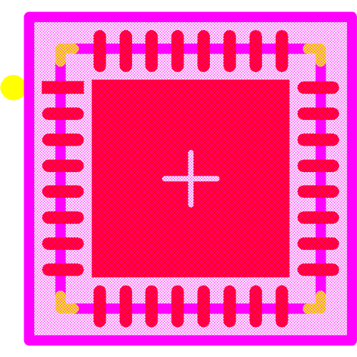 ADXL1005BCPZ-RL7 Footprint - Analog Devices