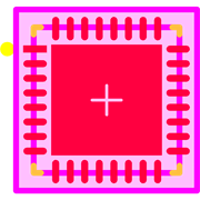 ADXL1005BCPZ-RL7 Footprint - Analog Devices