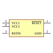 MAX6743XKSYD3+T Symbol - Analog Devices