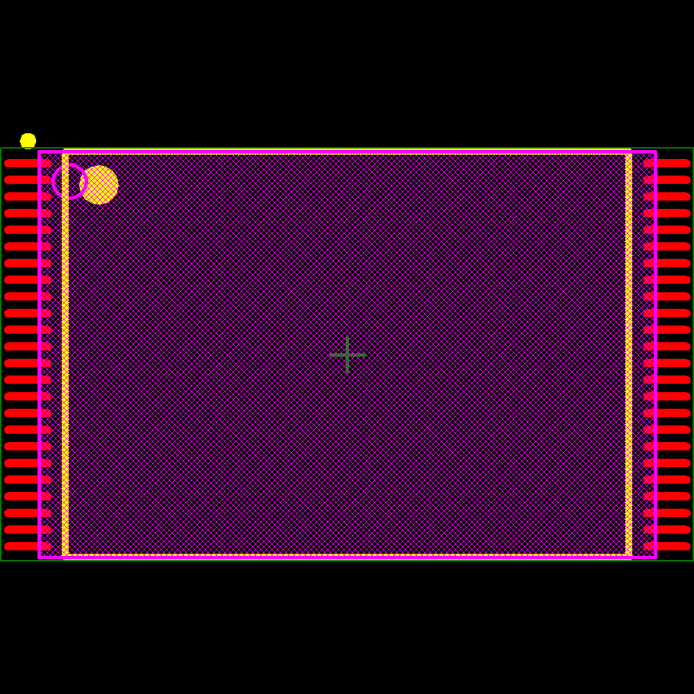 SST39VF6401B-70-4I-EKE Footprint - Microchip