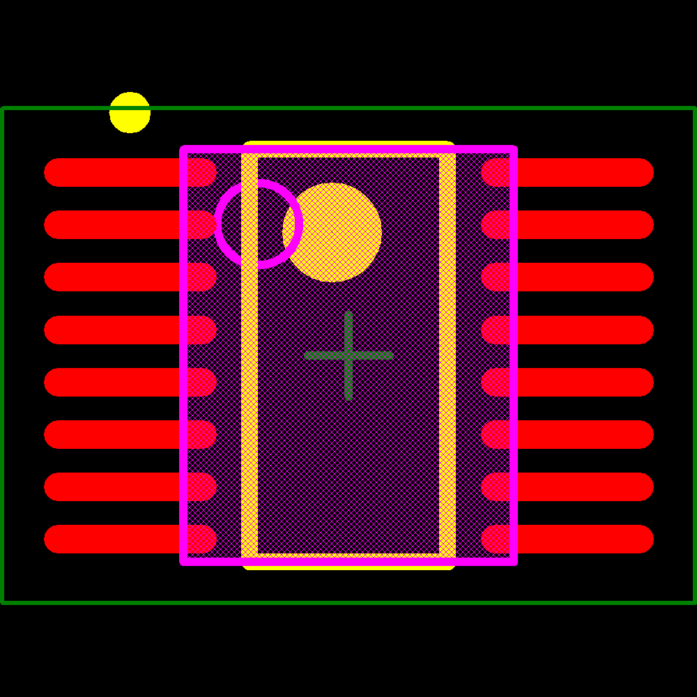 MAX6644LBAAEE+T Footprint - Analog Devices
