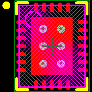 LTC4215CUFD-2#PBF Footprint - Analog Devices