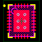 LTC4215CUFD-2#PBF Footprint - Analog Devices