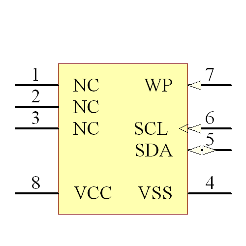 24AA01HT-I/SN Symbol - Microchip