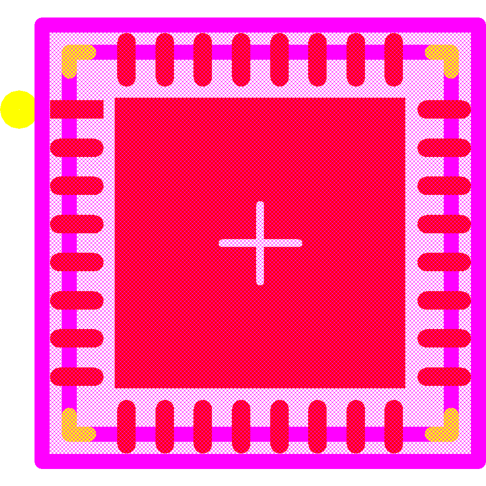 ADXL1001BCPZ Footprint - Analog Devices
