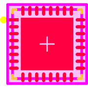 ADXL1001BCPZ Footprint - Analog Devices