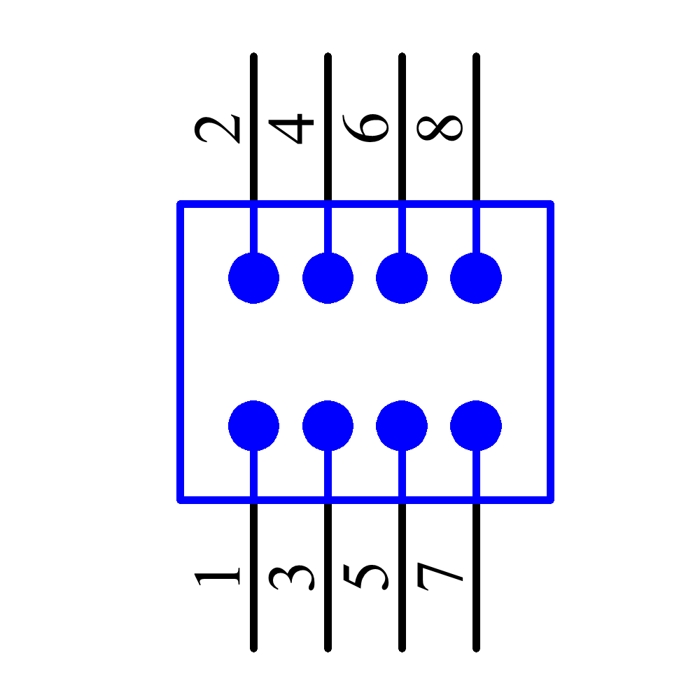TSM-104-01-L-DV Symbol - Samtec