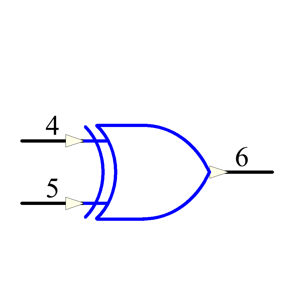 SNJ54LS86AJ Symbol - Texas Instruments