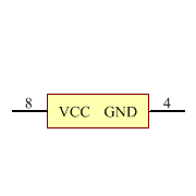 SN74LVC2G66DCUTG4 Symbol - Texas Instruments