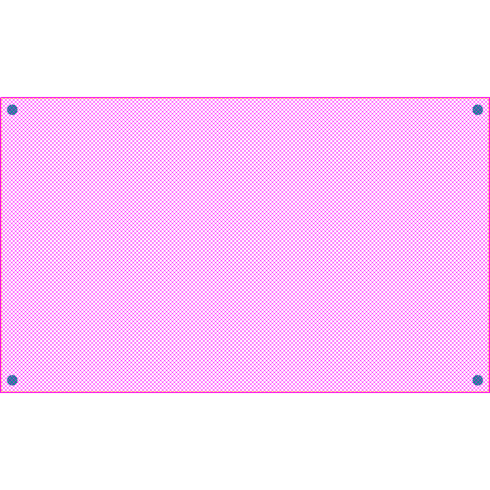 INT043BTFT Footprint - Displaytech