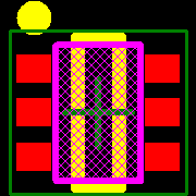 MUN5115DW1T1G Footprint - onsemi