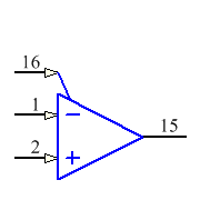 LT1399IS Symbol - Analog Devices / Linear Technology