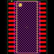 CAT9555WI-T1 Footprint - onsemi