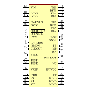 LT3791IFE#PBF Symbol - Analog Devices