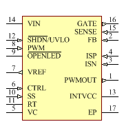 LT3756HMSE-2#PBF Symbol - Analog Devices