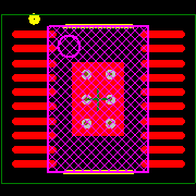 TPS76801QPWPG4 Footprint - Texas Instruments