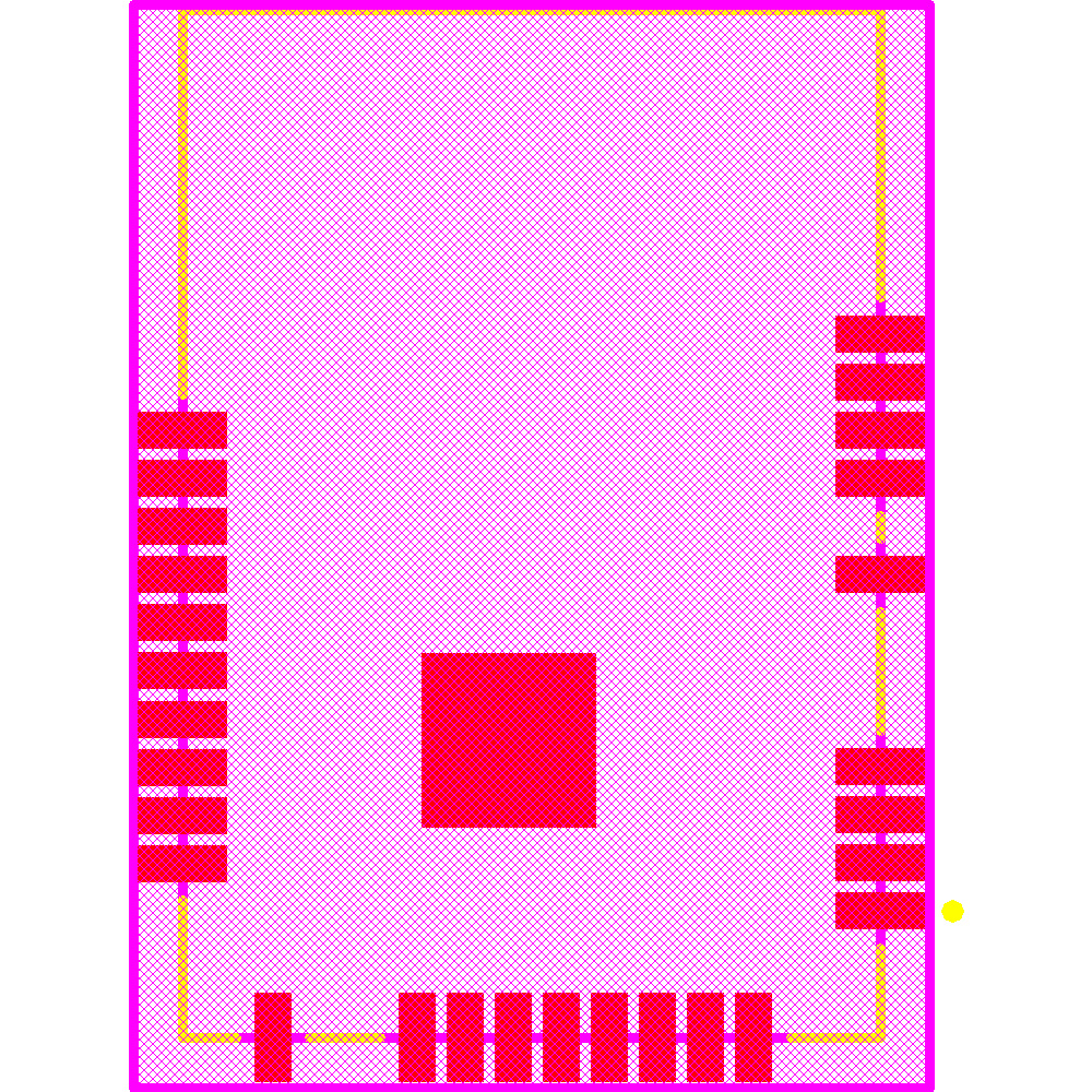 ATWINC1500-MR210PB1954 Footprint - Microchip