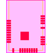 ATWINC1500-MR210PB1954 Footprint - Microchip