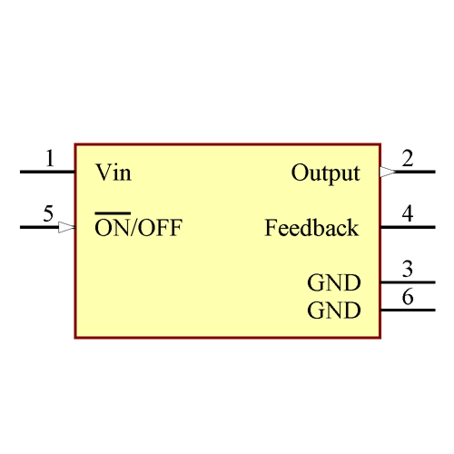 LM2596DSADJG Symbol - onsemi