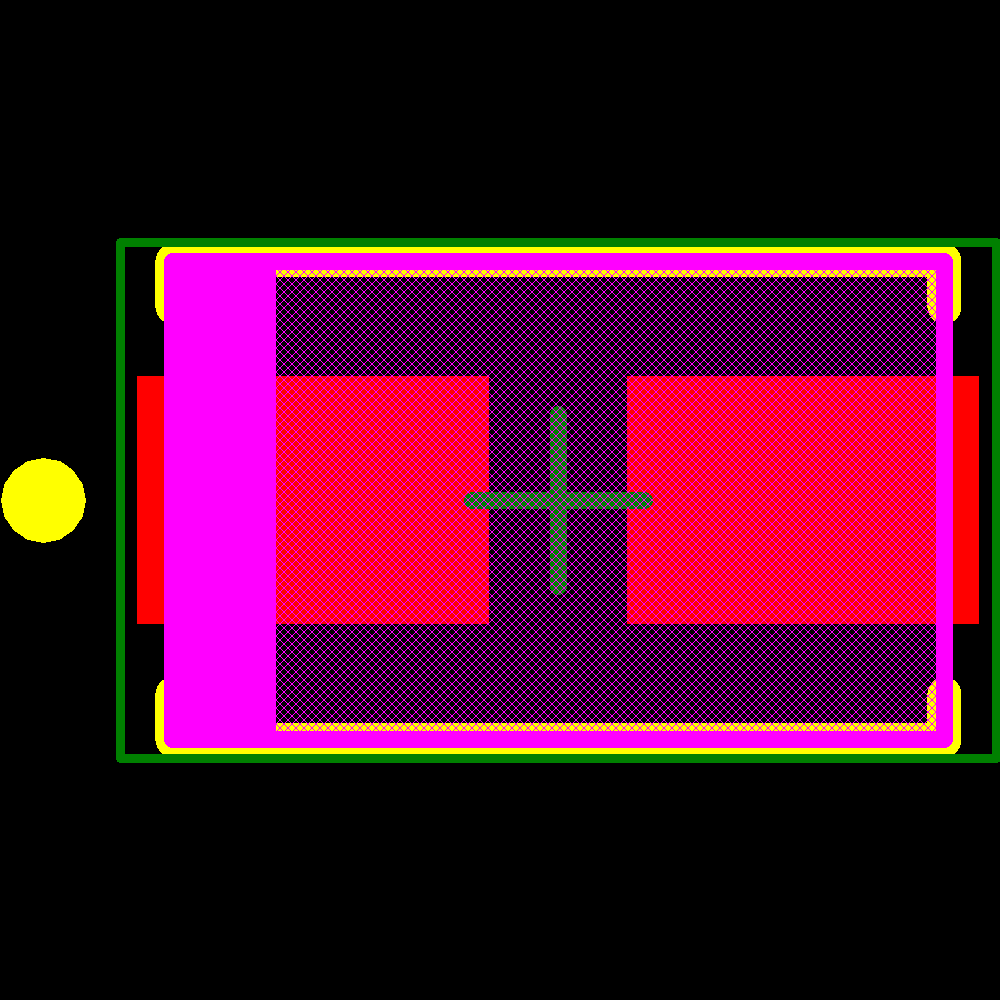 SMAJ100A-E3/5A Footprint - Vishay
