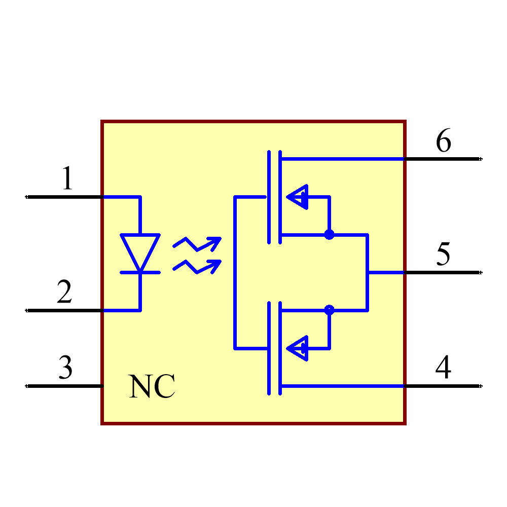 LH1501BABTR Symbol - Vishay