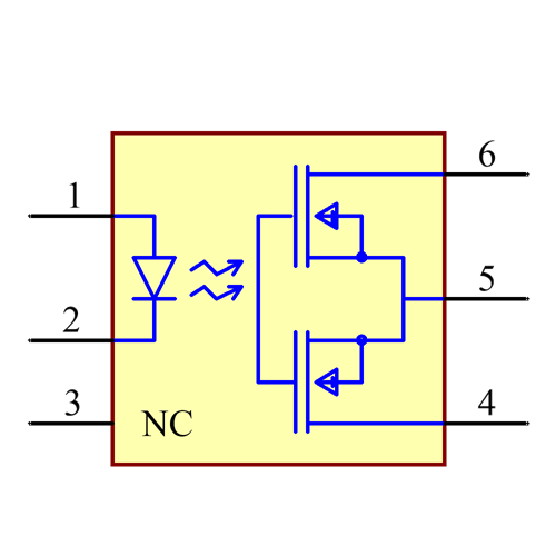 LH1501BABTR Symbol - Vishay