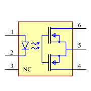 LH1501BABTR Symbol - Vishay
