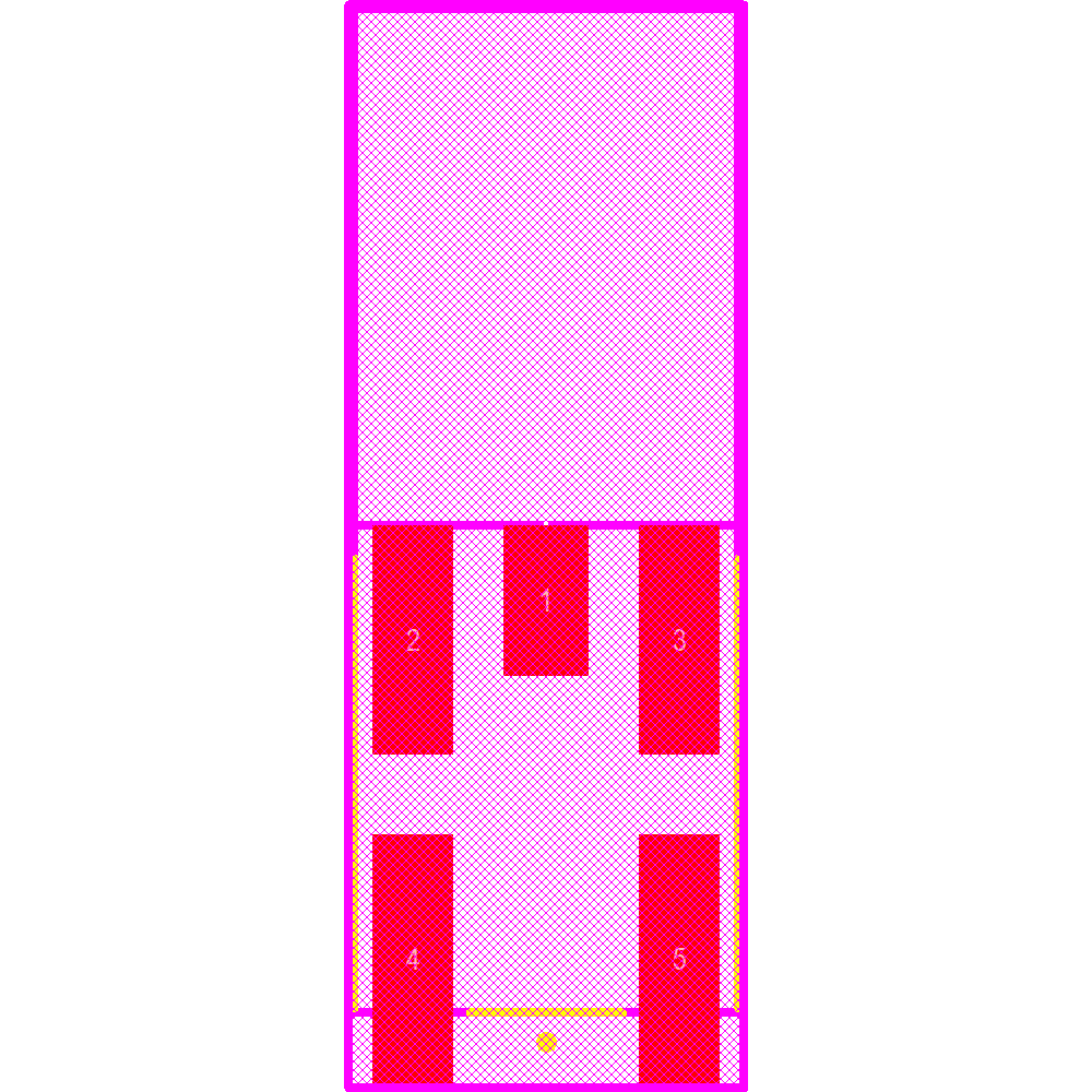59S2AQ-40MT5-C_1 Footprint - Rosenberger