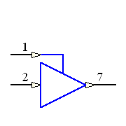 MCP14E4-E/MF Symbol - Microchip