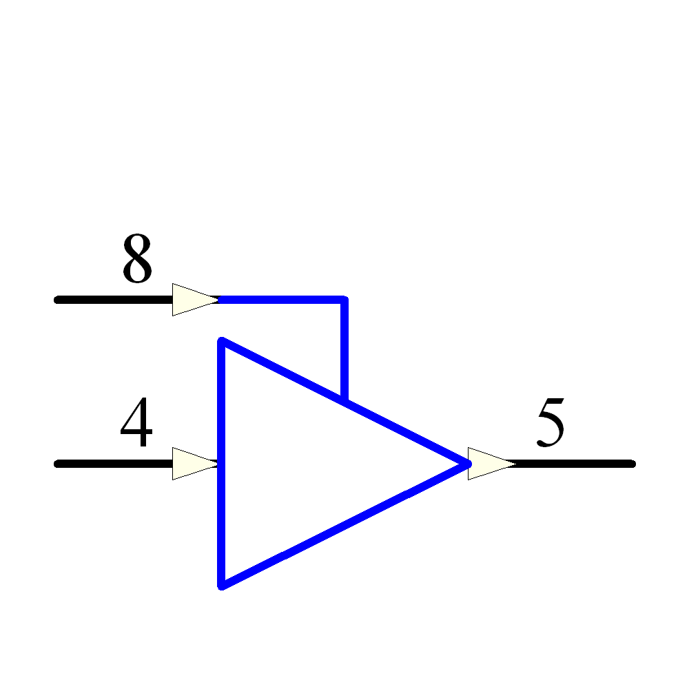 MCP14E4-E/MF Symbol - Microchip