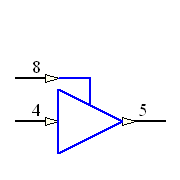MCP14E4-E/MF Symbol - Microchip