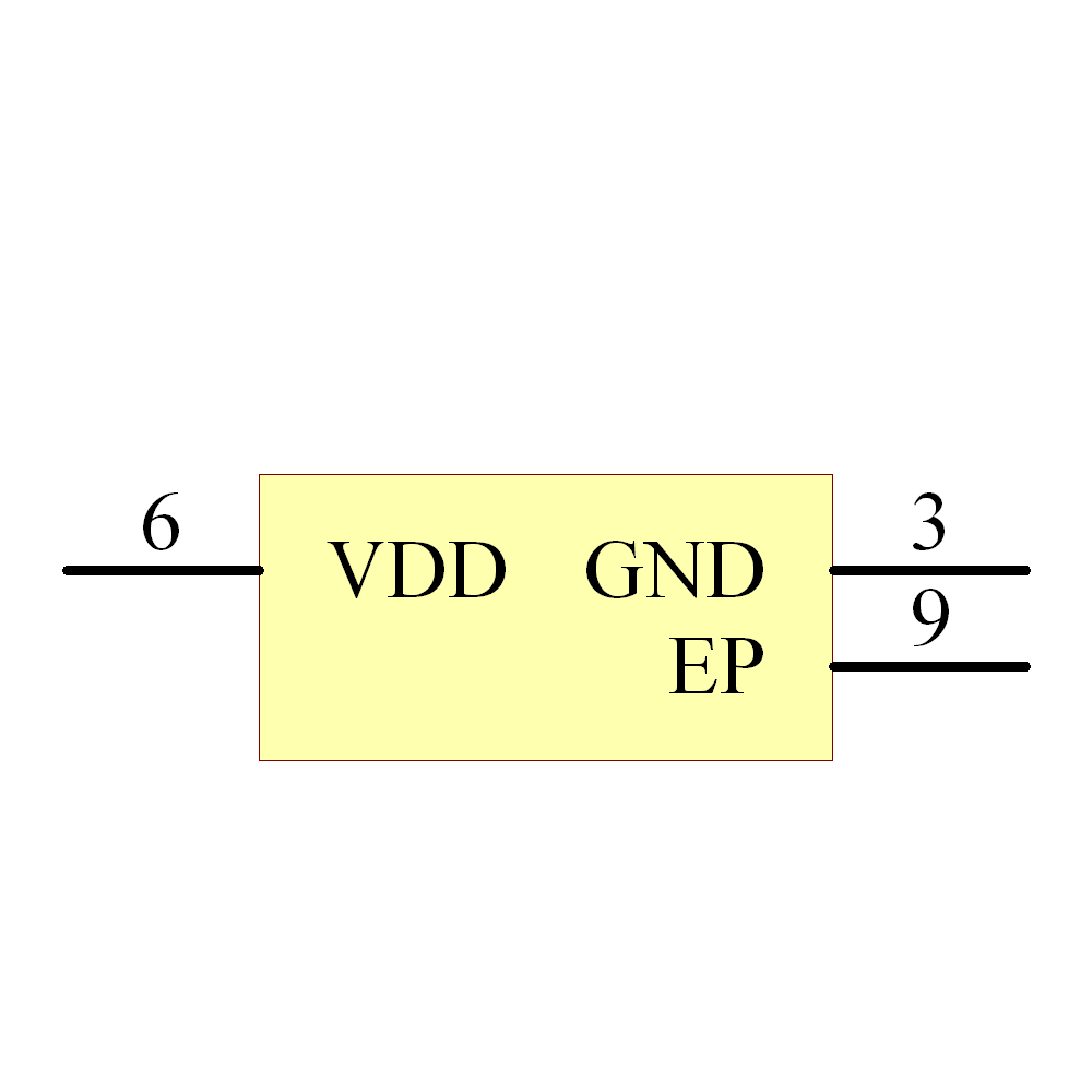 MCP14E4-E/MF Symbol - Microchip