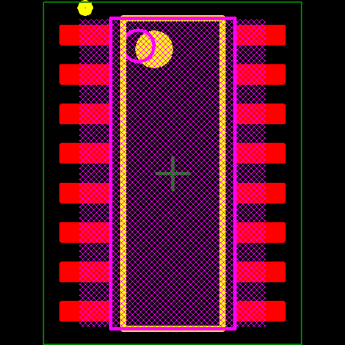 SN74F1056DR Footprint - Texas Instruments