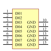 SN74F1056DR Symbol - Texas Instruments