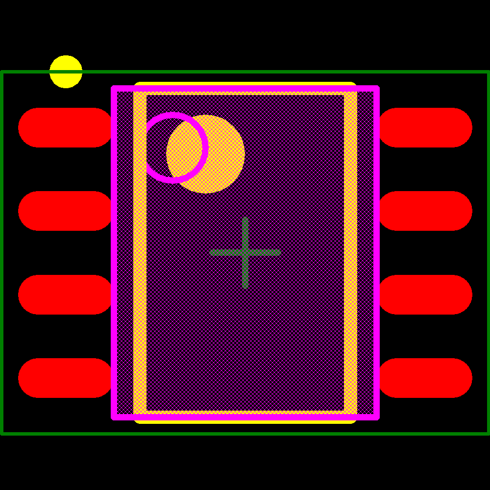 ADM485ARZ Footprint - Analog Devices