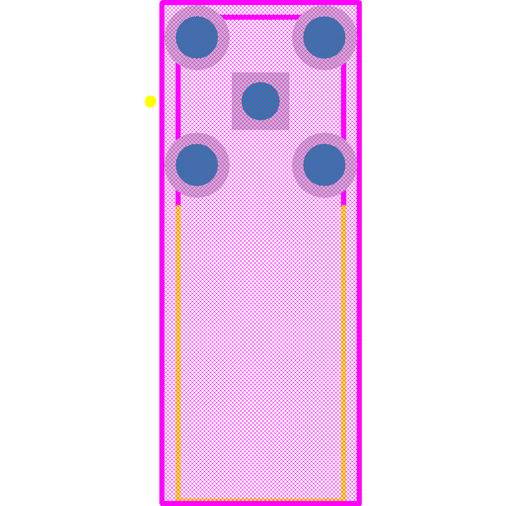 619540-1 Footprint - TE Connectivity