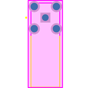 619540-1 Footprint - TE Connectivity