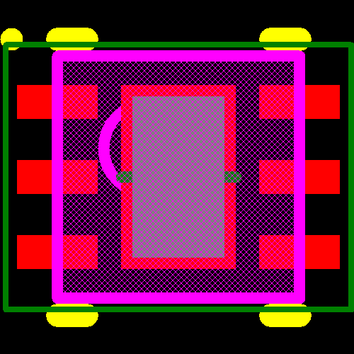 TPS62242DRVT Footprint - Texas Instruments