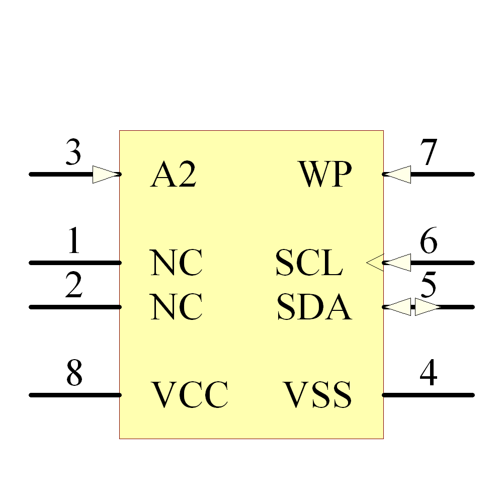 24AA128T-I/MS Symbol - Microchip